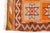 Handwoven Orange & Pink Geometric Area Rug For Sale - Image 9 of 9