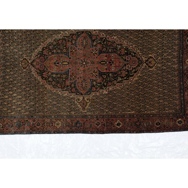 Persian 1920s Antique Persian Ferahan Rug - 4′3″ × 6′8″ For Sale - Image 3 of 7