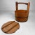 1940s Japanese Wooden Bucket with Lid, 1940s For Sale - Image 5 of 18