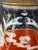 Late 19th Century Early 20th C. Japanese Fukagawa Imari Crane Lamp With Silk Bell Shade & Brass Finial - Fully Rewired For Sale - Image 5 of 12