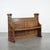 Antique Gothic Style Oak Church Pew with Carvings For Sale - Image 18 of 18