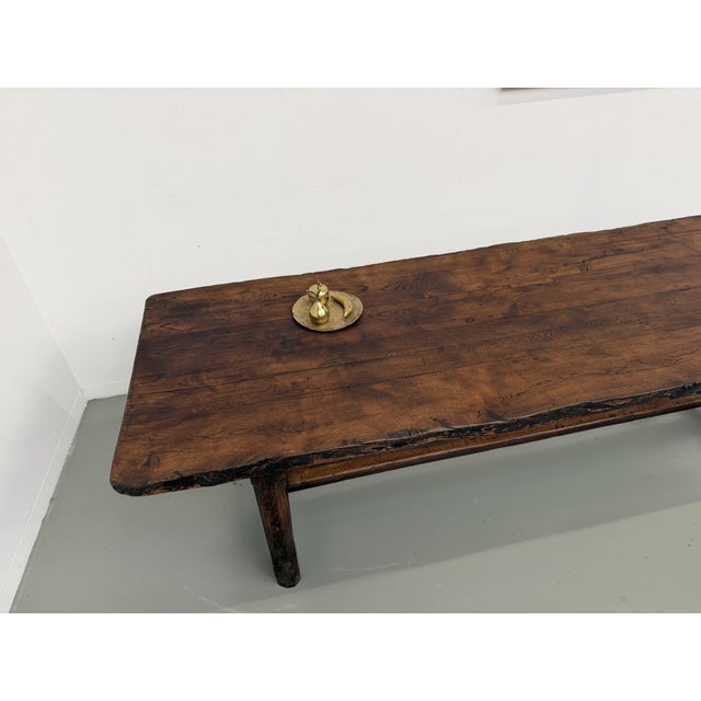 Brutalist Farmhouse Table in Oak, 1920s For Sale - Image 15 of 18