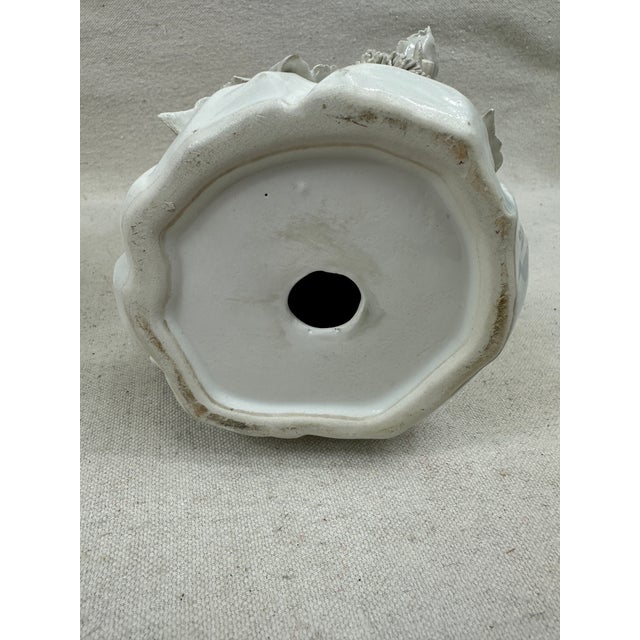 Vintage Pair of Ceramic Bird Figurines For Sale - Image 11 of 11