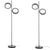 Black Floor Lamps by Christophe Pillet for Oluce, Set of 2 For Sale - Image 8 of 9