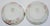 White Pair of Haviland & Co. Limoges France Cream Soup Bowl and Saucer Apple Blossom For Sale - Image 8 of 11