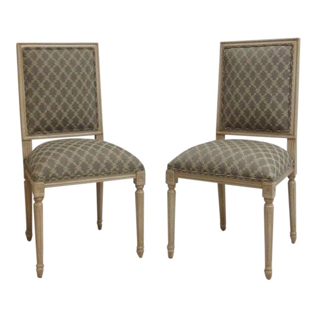 Ethan Allen Swedish Side Chairs - a Pair For Sale