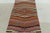 Flat-Woven By Hand In High-Quality Wool Originating From Turkey Between 1940-1950, This Vintage Geometric Kilim Rug Has A...