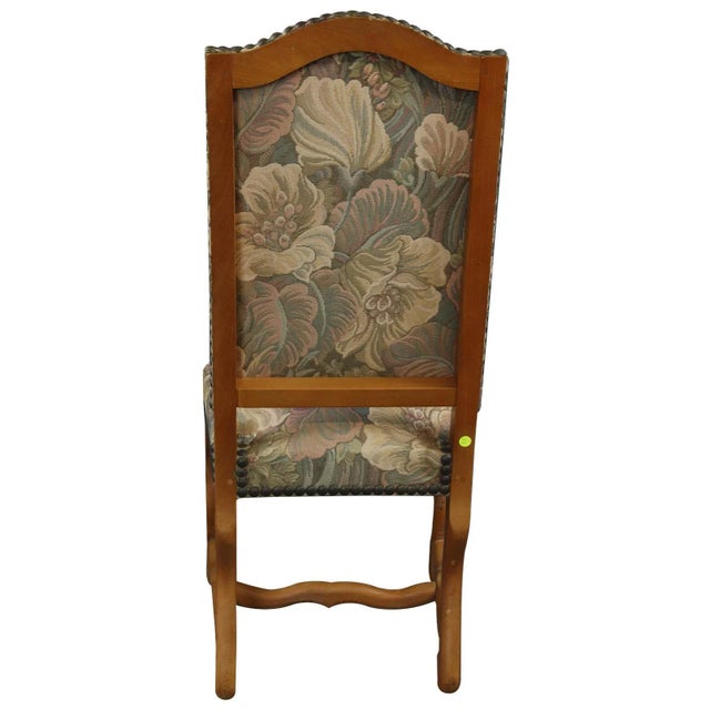 Dining Chairs Sheepbone French Set 8 Light Oak For Sale - Image 10 of 11