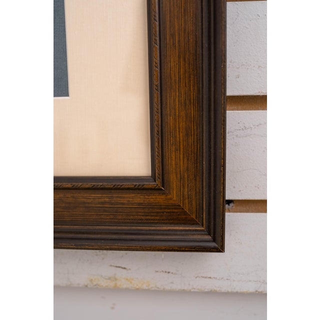 Brown "Off Windmill Point" Sailboats Lighthouse Painting Print Signed John M Barber Numbered For Sale - Image 8 of 10