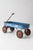 Metal Vintage 1970s Radio Flyer Model 100 Blue Metal Wagon For Sale - Image 7 of 16