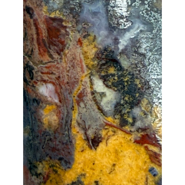 Colorful Vintage Stone Snuff Bottle For Sale - Image 10 of 10