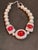Arts & Crafts GIA Certified Burma No Heat Natural Spinel & Diamond & Pearl Bracelet, 18KWG For Sale - Image 3 of 18