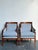 Vintage Regency Empire Frame Lounge Chairs - A Pair For Sale - Image 12 of 12