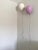 Glossy White balloon sculpture for wall or ceiling installation. Handcrafted from clay by ArtArsouf Clay Luxury Design...
