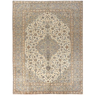 Vintage Kashan Rug, 2000s For Sale