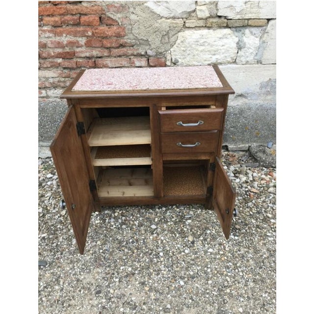 French Sideboard in Solid Oak from Mado For Sale - Image 9 of 12