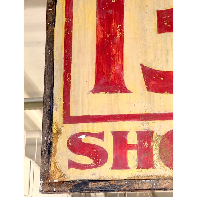 Reclaimed 137 Shoes Marty Supreme Movie Set Sign For Sale In New York - Image 6 of 10