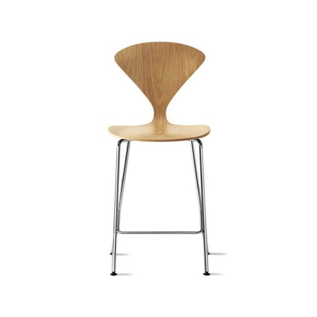 Mid-Century Modern Bar Stool attributed to Norman Cherner, 1950s For Sale - Image 15 of 15