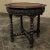 Renaissance Antique French Renaissance Octagonal Barley Twist End Table For Sale - Image 3 of 12
