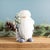 Modern Gnome with Pine Tree Figurine (Set of 2) For Sale - Image 3 of 4