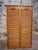 Vintage French Tambour Cabinet in Oak, 1960s For Sale - Image 4 of 18