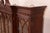Georgian Carved Mahogany Lighted Bookcase or Display Cabinet by Craftique For Sale - Image 9 of 15