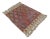 Vintage Hand Woven Kilim Rug. Turkish Jajim Wool Kilim Sofreh Deco Rug Embroidered - 3′5″ X 4′5″ For Sale