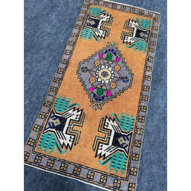 Early 21st Century Turkish Yastik Rug 1'7" x 3'4" For Sale - Image 5 of 5
