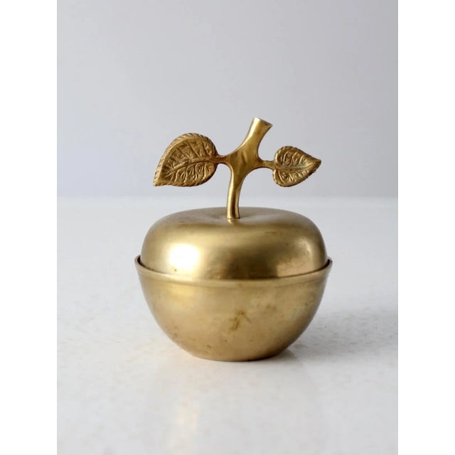 Mid 20th Century Mid-Century Figurative Brass Box For Sale - Image 5 of 10