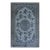1850s Blue and Navy Antique Chinese Peking Ningxia Hand Knotted Rug 5'7" X 8'10" For Sale