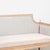 19th Century 19th Century Swedish Original White Painted Pine Gustavian Bench For Sale - Image 5 of 17
