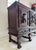 1950s 1950s Heavily Carved Spanish Style MCM Sideboard W/ All Keys For Sale - Image 5 of 12