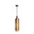 Italian Pollux Pendant Light in Burnished Metal For Sale - Image 6 of 6