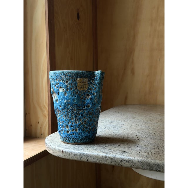 Handcrafted Ceramic Jug and Cups from Le Cyclope Annecy, France, 1960s, Set of 3 For Sale - Image 10 of 18