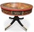 Regency Style Empire Drum Table Late 19th Century For Sale - Image 4 of 4