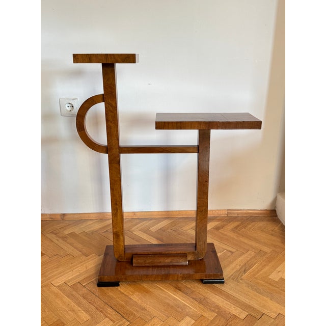 Vintage Art Deco Plant Stands, 1930s, Set of 2 For Sale - Image 13 of 14