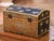 18th Century French Normandy Carved & Painted "Coffre De Mariage" Wedding Trunk For Sale - Image 11 of 12