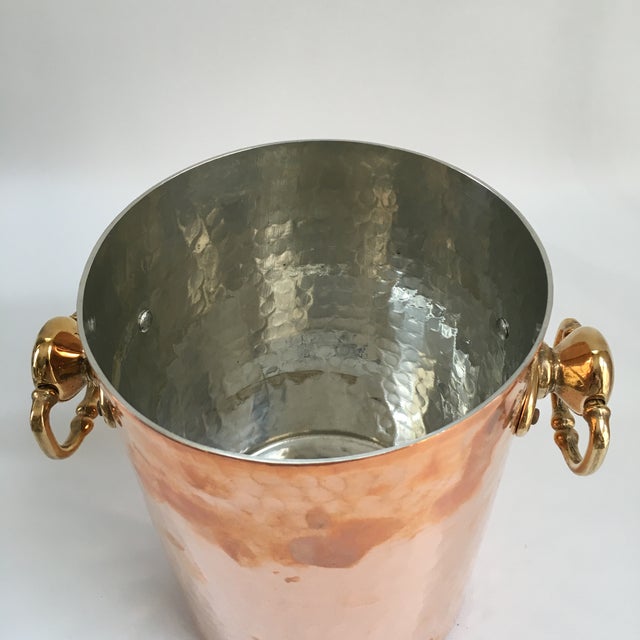French Copper Mauviel Wine Champagne Ice Bucket Chairish