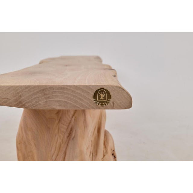 Live Edge Walnut Bench by Logniture For Sale - Image 15 of 18