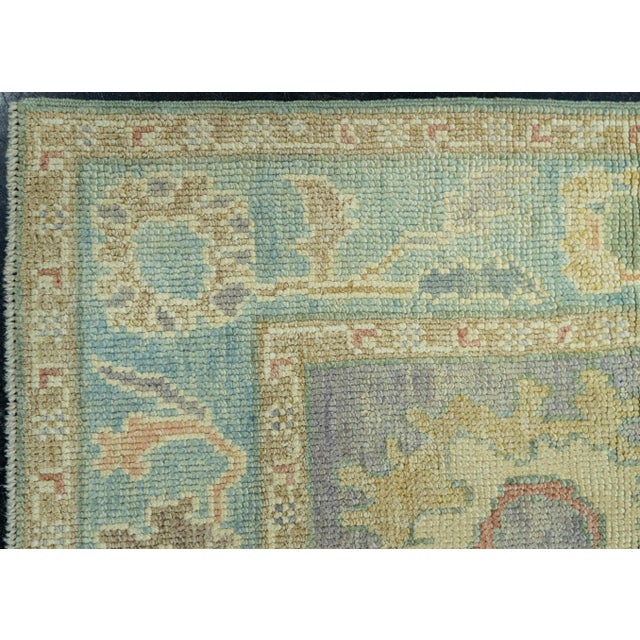 Early 21st Century Turkish Oushak Rug 2'9" x 8'8" #19160 For Sale - Image 5 of 8
