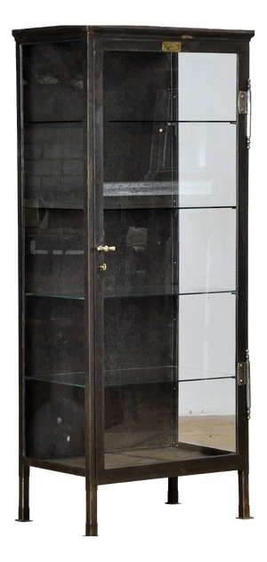 Iron Medical Cabinet, 1910s