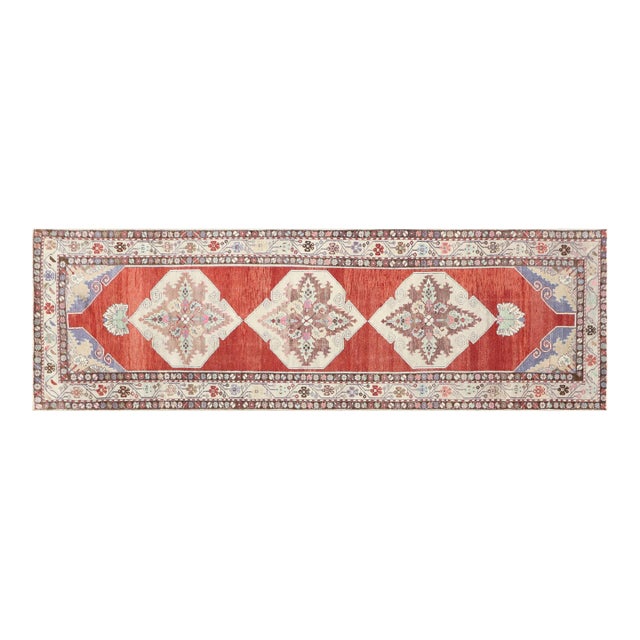 1960s Turkish Oushak Runner For Sale