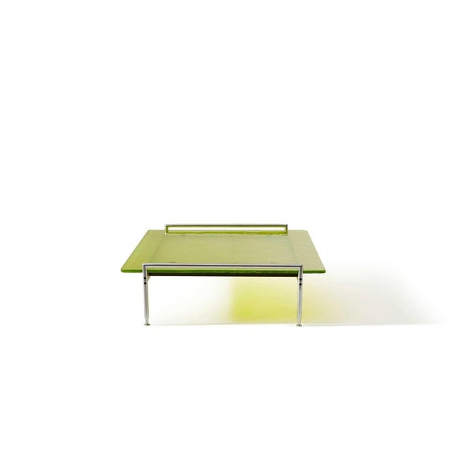 Not Yet Made - Made To Order Esosoft Coffee Table in Aluminum and Fluted Glass by Antonio Citterio For Sale - Image 5 of 13