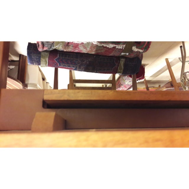 Wood Dining Table & Chairs Set by Ib Kofod Larsen for G-Plan, 1950s, Set of 7 For Sale - Image 7 of 12