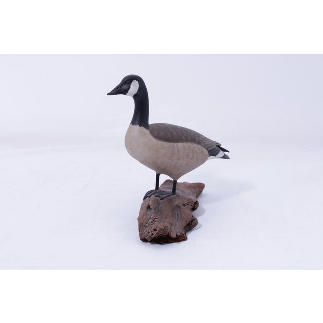 William Porterfield Carved Wood Canadian Goose For Sale In Philadelphia - Image 6 of 15