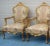 1970s Vintage French / French Provincial Arm Chairs- a Pair For Sale - Image 13 of 14