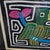 1980s Vintage Kuna Mola Panama Matted Framed Art Work 14x16" For Sale - Image 5 of 6