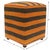 Chic handmade ottoman crafted using wood and upholstered using hand-woven kilim wool rug is a multi-purpose fashion pouf...