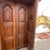 Indo-Portuguese Teak Double Door With Deep Surround For Sale In Denver - Image 6 of 10
