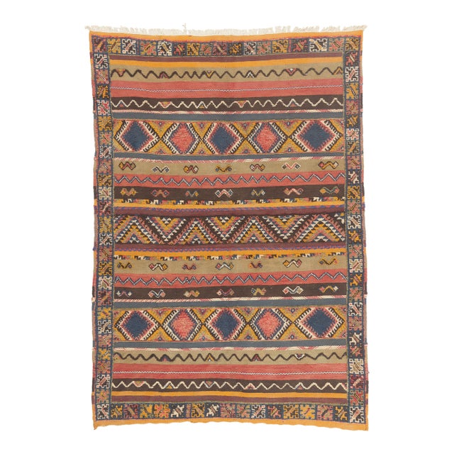 Taznakht Glaoui Moroccan Rug, 06'10 X 09'08 For Sale